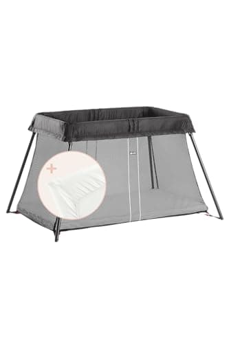 BabyBjörn Travel Cot Light + Fitted sheet
