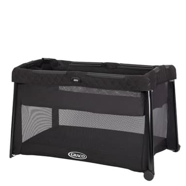Graco FoldLite LX Unique Travel Cot with Bassinet Folds Down …