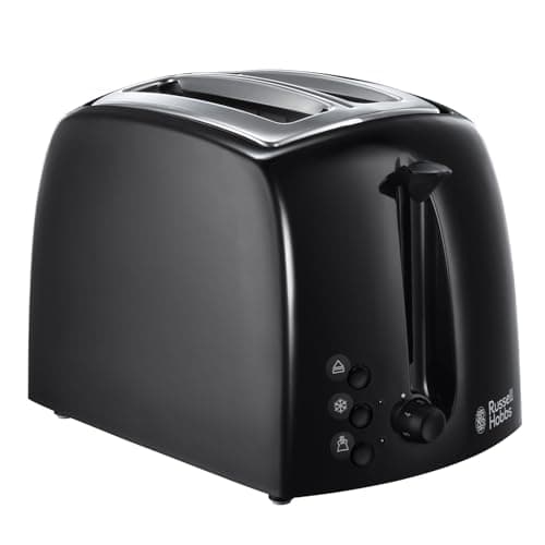 Russell Hobbs Textures 2-Slice Toaster (Extra-Wide Slots)