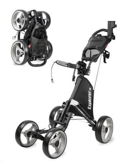 Caddytek 4 Wheel Golf Push Cart