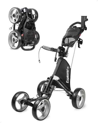 Caddytek 4 Wheel Golf Push Cart