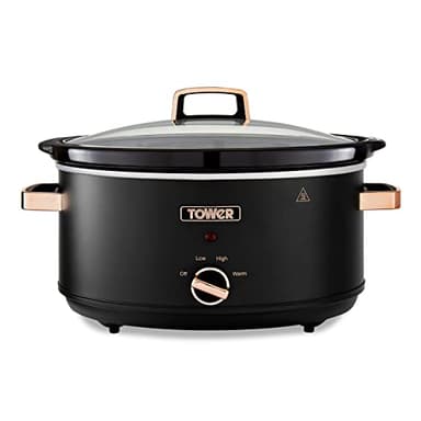 Tower Cavaletto 6.5 Litre Slow Cooker with 3 Heat Settings