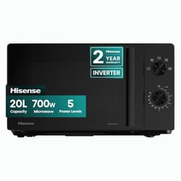 Hisense 700 Watts 20 Litre Inverter Microwave Oven H20MOBP1HI…