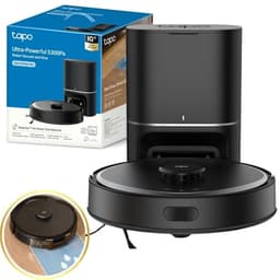Tapo RV30 Max Plus 5300Pa Robot Vacuum Cleaner with Mop
