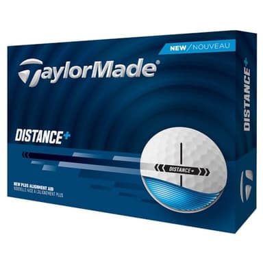 TaylorMade Golf 2025 Distance + White One Dozen