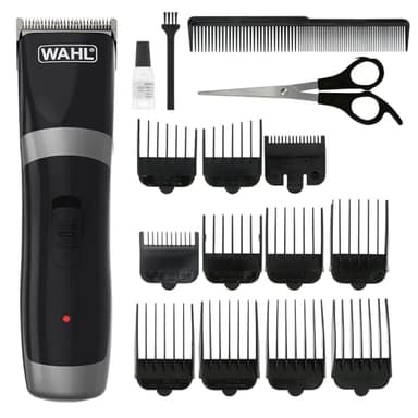 Wahl Cord/Cordless Rechargeable Men's Hair Clipper with Guide…