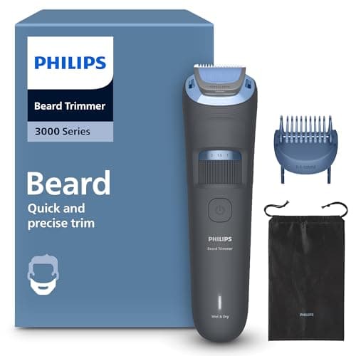 Philips Beard Trimmer 3000 Series (Self-Sharpening)
