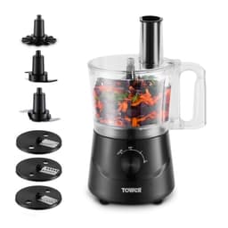 Tower 1000W 2.4L Food Processor with 2 Speeds & Pulse