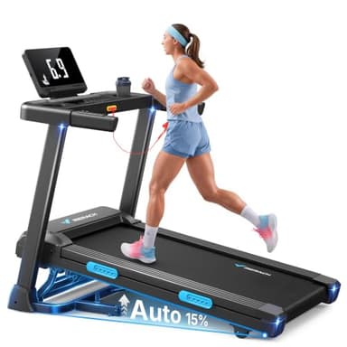 MERACH Heavy-Duty Foldable Treadmill for Home