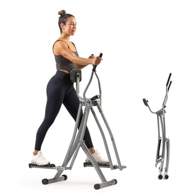 Sunny Health & Fitness Smart Air Walk Elliptical Glider with …