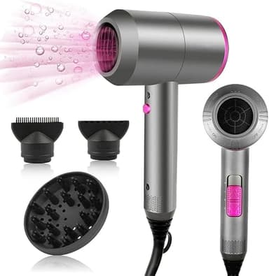 Ionic Hair Dryer with Powerful AC Motor