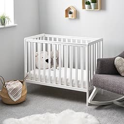Obaby Bantam Space Saver Cot – White