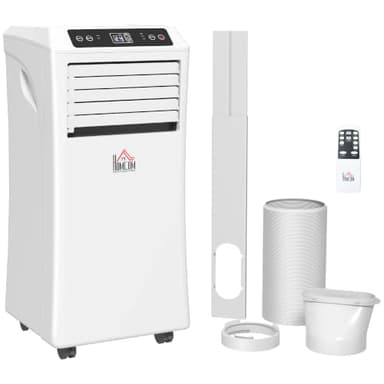 HOMCOM Portable Air Conditioner 10000 BTU 4-in-1 or Rooms up to 30㎡