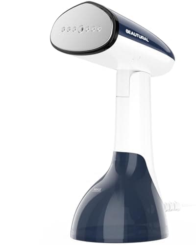 BEAUTURAL Portable Handheld Clothes Steamer (Foldable)