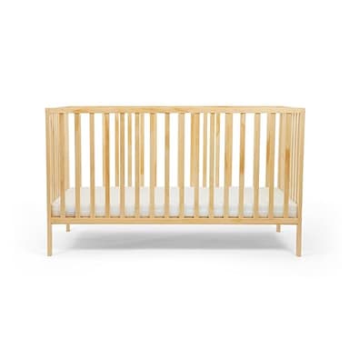 Ickle Bubba Hartley Classic Cot Bed – Wooden Baby Cot with Op…