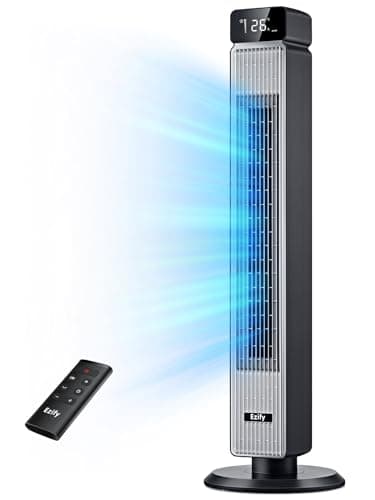 Ezify Tower Fan with Remote (Quiet)