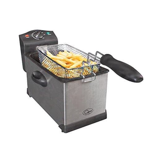 Quest 3L Deep Fat Fryer (2000W, Removable Basket & Oil Container)