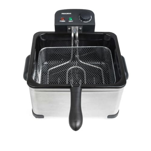 Progress Deep Fat Fryer (5L, 2000W, Stainless Steel)