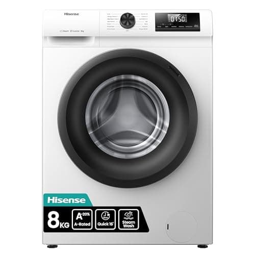 Hisense 1Q Series 8kg Washing Machine (Inverter, 1400rpm)