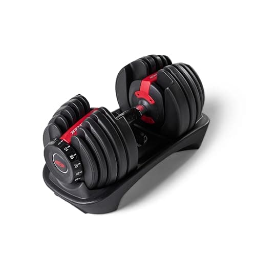 BowFlex SelectTech 552i Adjustable Dumbbell 2–24 kg with Quic…