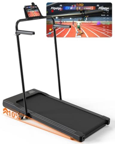 Superun Walking Pad Raceable 6% Incline 2.5HP Under Desk Trea…