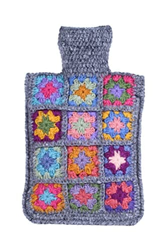 Pachamama Hand-Crochet 100% Wool Cover + 2L Bottle