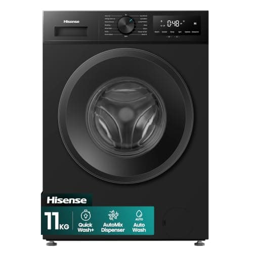 Hisense 11kg Washing Machine (1400rpm, Auto Wash)